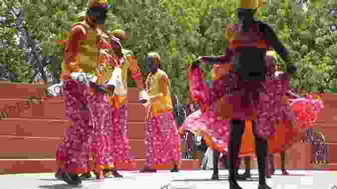 A Group Of Haitians Dancing, Representing The Vibrant Cultural Traditions Depicted In Dance On The Volcano Dance On The Volcano Marie Vieux Chauvet