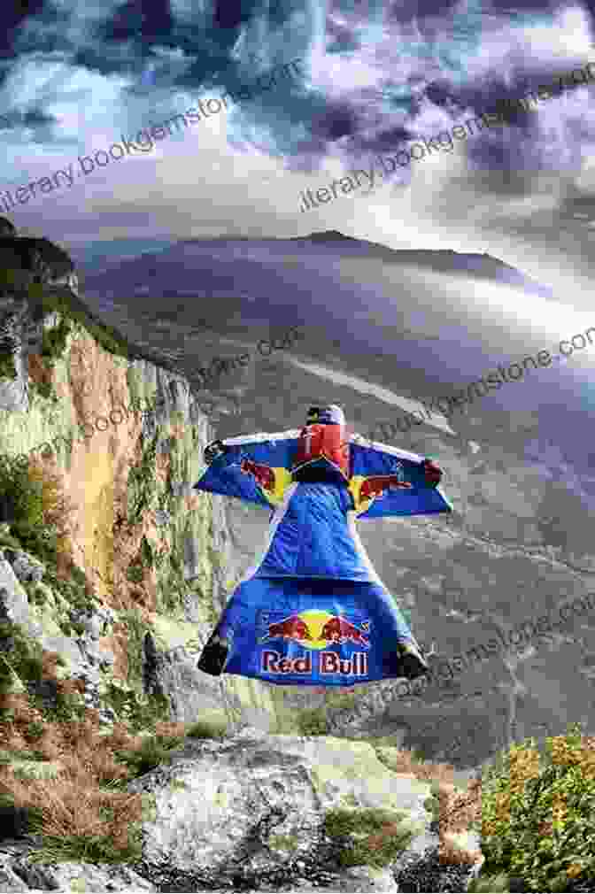 A Person Wing Suit Flying Over A Mountain. The Adrenaline Junkie S Bucket List: 100 Extreme Outdoor Adventures To Do Before You Die