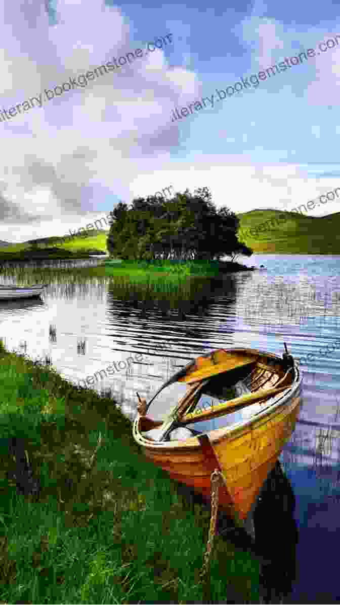 A Picturesque Scottish Loch With A Small Boat In The Foreground When A Scot Ties The Knot: Castles Ever After