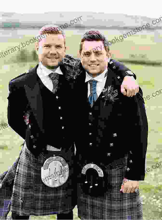 A Scottish Groom Wearing A Traditional Kilt On His Wedding Day When A Scot Ties The Knot: Castles Ever After