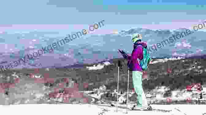 A Skier Enjoys A Thrilling Descent On Beech Mountain's Exhilarating Slopes North Carolina Ski Resorts (Images Of America)