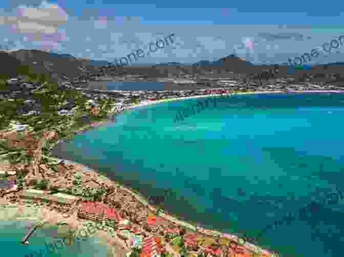 A Stunning Aerial View Of St. Maarten's Pristine Beaches. A Cold Day In Paradise: An Alex McKnight Novel