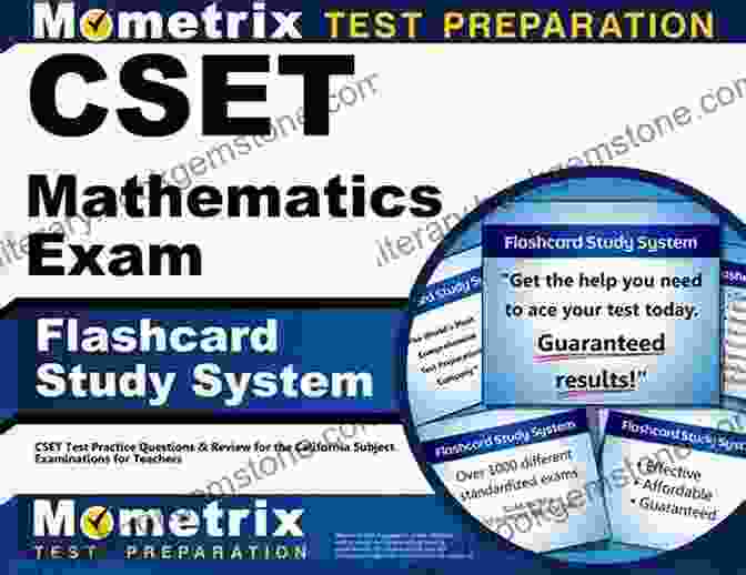 CSET Mathematics Exam Flashcard Study System Logo CSET Mathematics Exam Flashcard Study System: CSET Test Practice Questions Review For The California Subject Examinations For Teachers