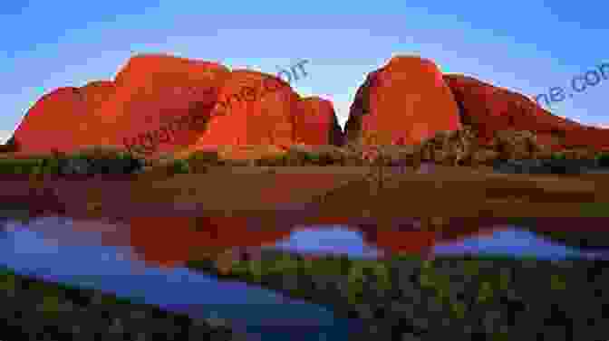 Kata Tjuta (The Olgas),A Series Of Sandstone Domes Rising From The Desert Floor The Red Centre Way Guide: A Complete Driving Sightseeing Guide