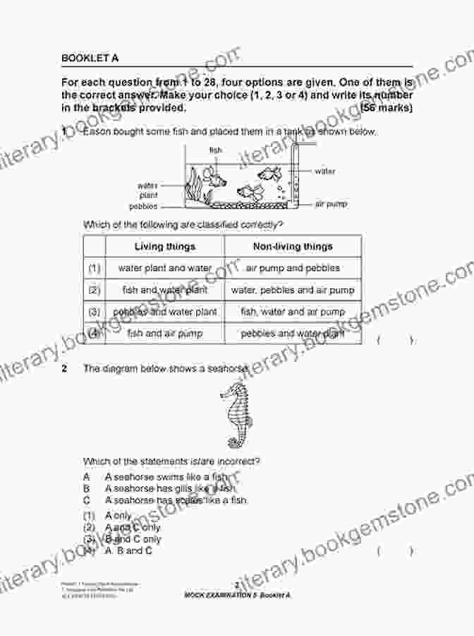 Science Mock Test Question 28 Mock Test For Olympiads Class 4 Science Mathematics English Logical Reasoning GK Cyber 2nd Edition