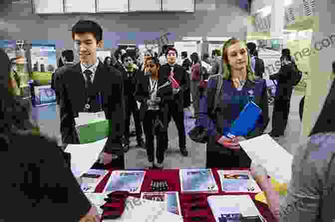 Student Networking At A Career Fair How To Win As A Final Year Student