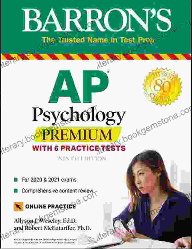 Student Studying AP Psychology Textbook 5 Steps To A 5: AP Psychology 2024