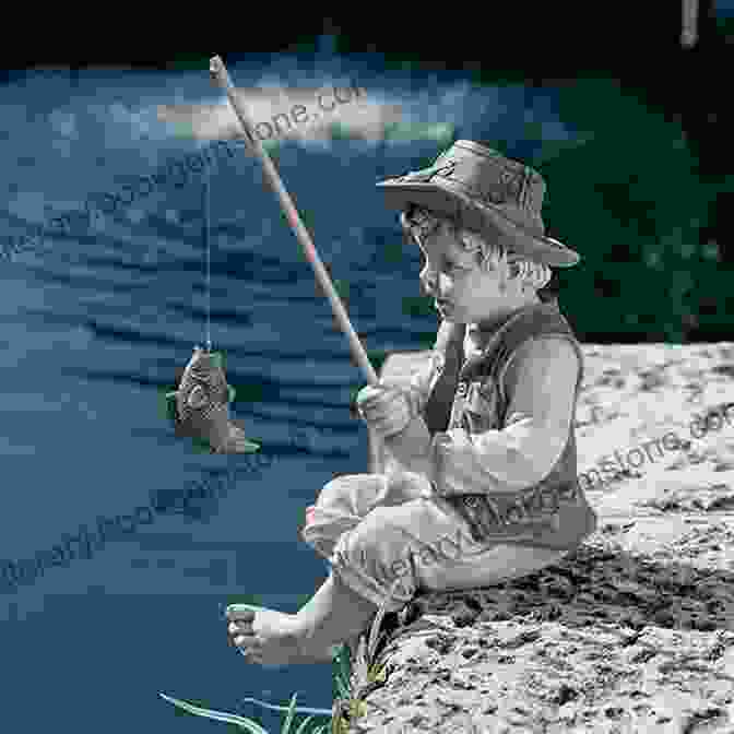 Vibrant Flash Card Depicting A Little Boy Excitedly Seeking Fish Little Boy Wants A Fish (Easy Peasy Reading Flash Card 6)