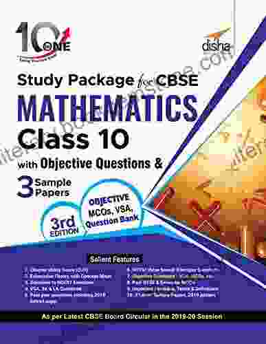 10 In One Study Package For CBSE Mathematics Class 10 With Objective Questions 3 Sample Papers 3rd Edition