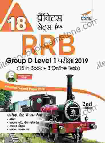 18 Practice Sets For RRB Group D Level 1 Pariksha 2024 (15 In + 3 Online Tests) Hindi Edition