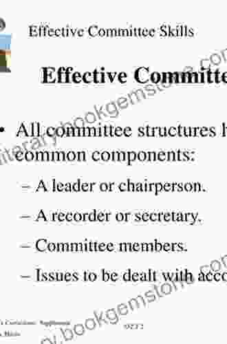 Effective Committee Service (Survival Skills For Scholars 7)