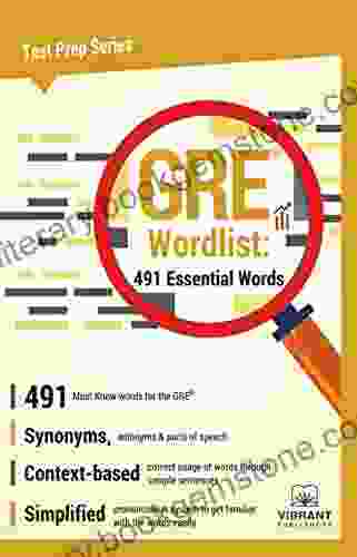 GRE Word List: 491 Essential Words (Test Prep)