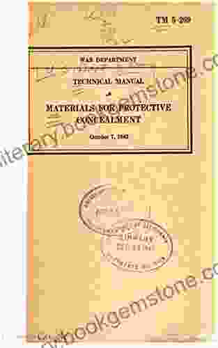 TM 5 269 Materials For Protective Concealment 1942: Materials For Toning Down Surfaces Cold Water Paint Protein Base Asphalt (Bituminous) Emulsions Oleoresinous Paint Oil Base Paint